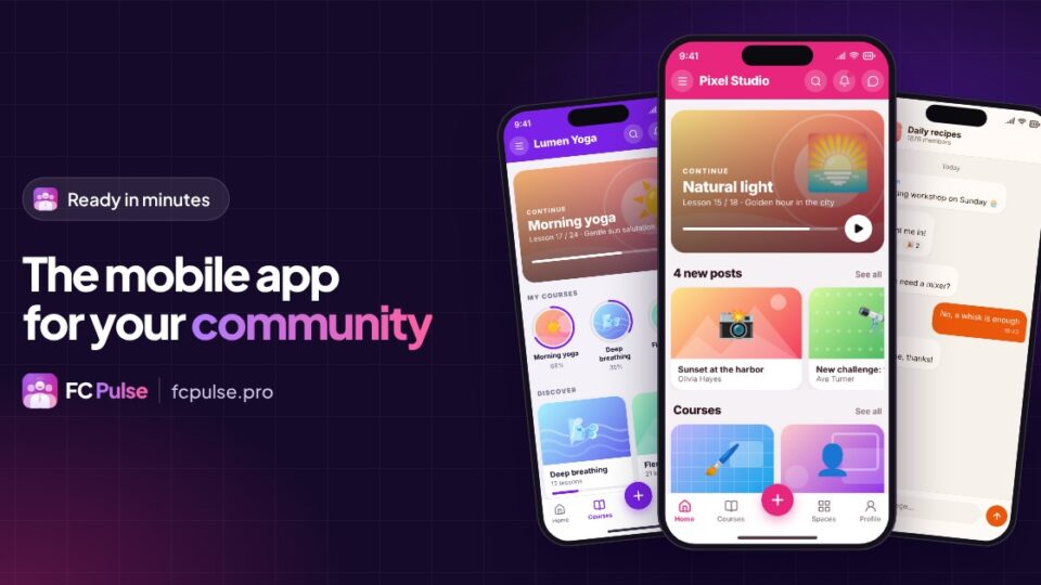 Create a mobile app for your Fluent Community