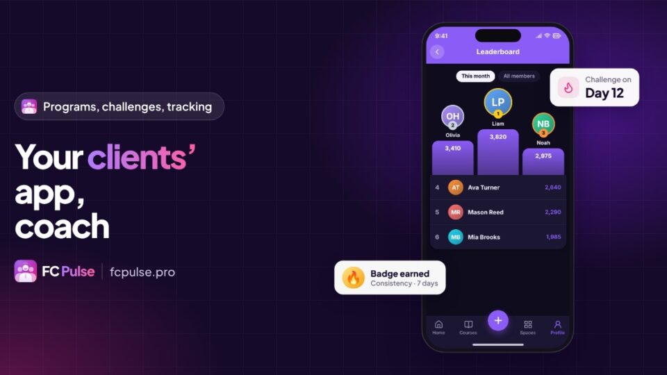 Fitness or wellness coach: create an app for your clients