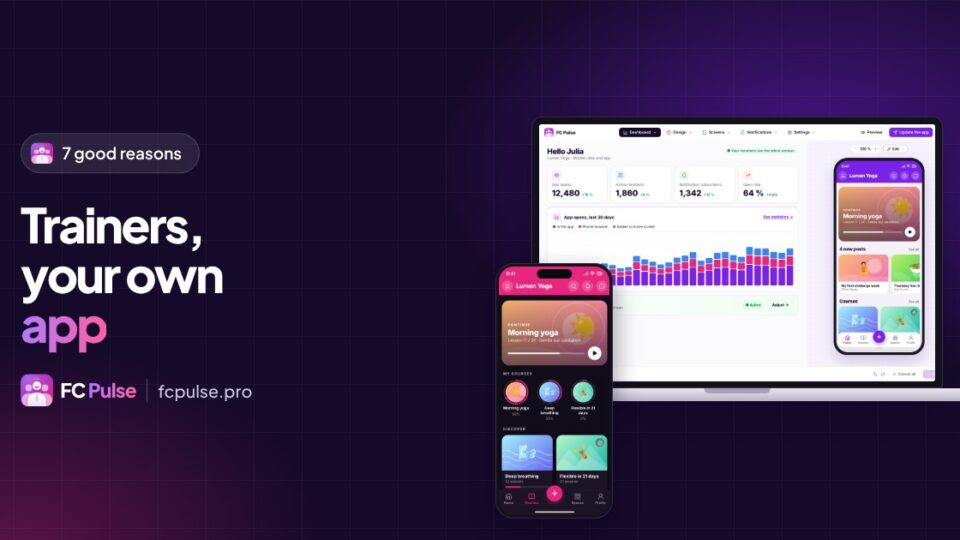 Trainers: 7 good reasons to have your own app